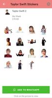 Taylor Swift Stickers Ekran Görüntüsü 2