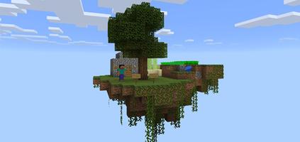 SkyBlock Maps for Minecraft PE Poster