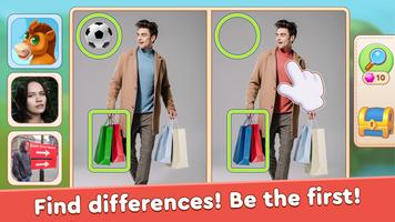 Find it First Spot the Differences in Picture โปสเตอร์