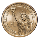 Монеты евро и сша