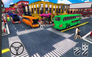 New York Bus Driving game: bus games 2019 capture d'écran 1