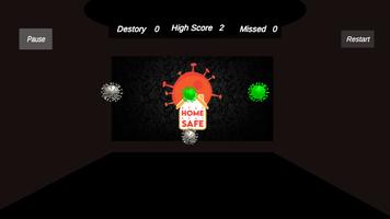 Casual game : Destroy viruses  Affiche
