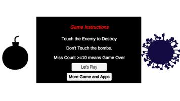 Casual game : Destroy viruses  capture d'écran 1