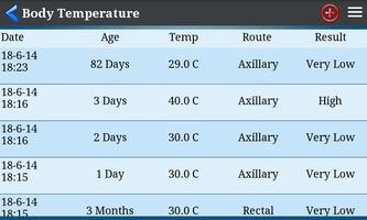 2 Schermata Body Temperature