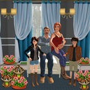 Wirtualna Szczęśliwy Rodzina Dom Przygoda Sim aplikacja