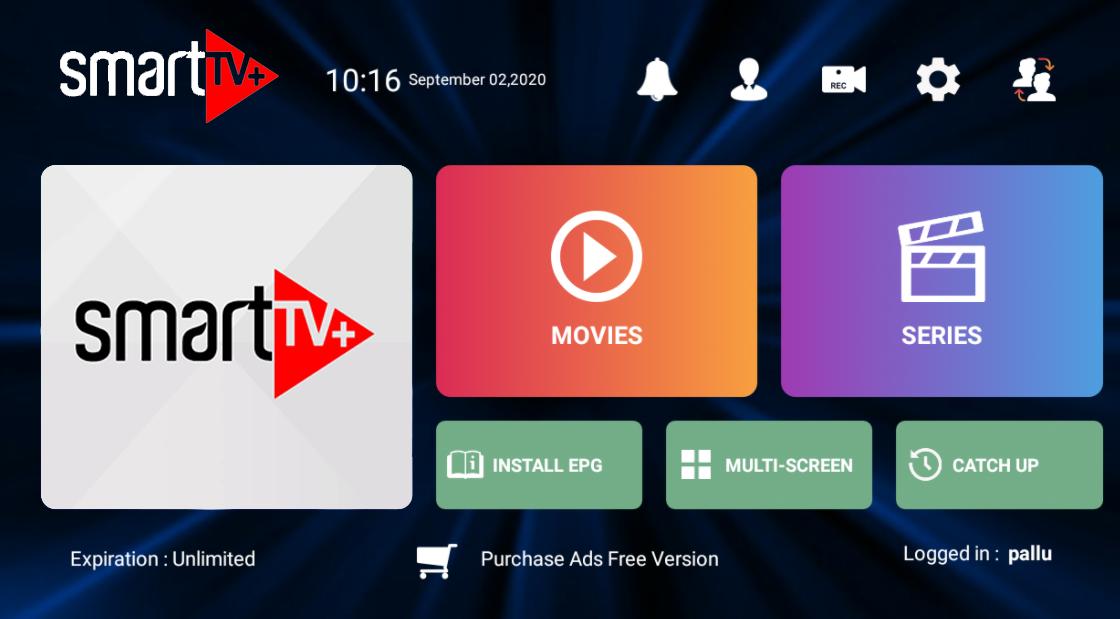 Smart Plus Iptv player smart+ iptv Info APK pour Android Télécharger