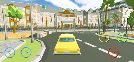 Car Driving in Soviet City imagem de tela 3