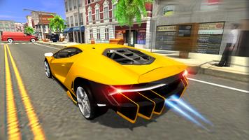 Extreme Lambo Car Driving Affiche