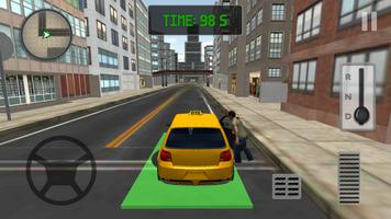 Taxi Driver Simulator captura de pantalla 1