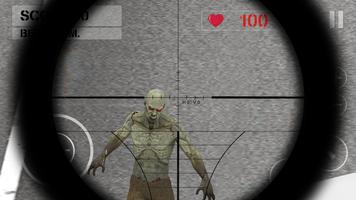 Zombie Sniper capture d'écran 2