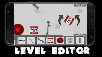 Stickman New Destroy Editor ポスター