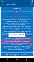 Dictionnaire Français Offline capture d'écran 3