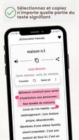 Dictionnaire Français Offline Screenshot 3