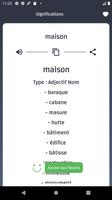 Francais Synonyms Dictionnaire captura de pantalla 2