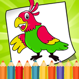 kids coloring book : Learn To Color