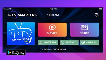 Iptv Smarters pro free iptv streamer Tips poster