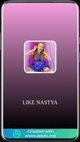 LIKE NASTYA poster
