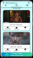 Taylor Swift Song Offline Affiche