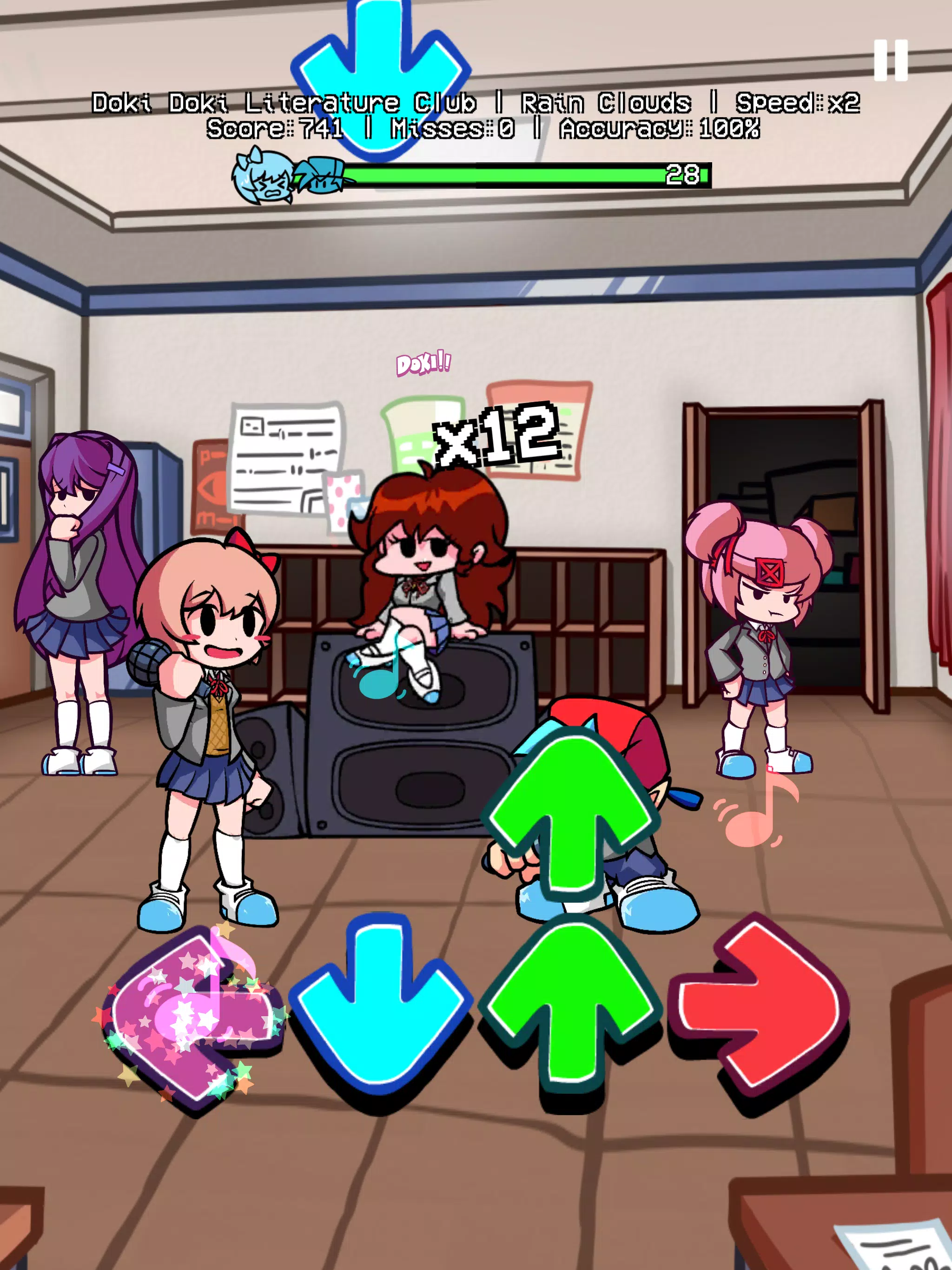 Funkin Doki Doki Club.EXE Mod APK for Android Download