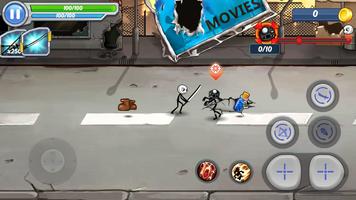 Stickman Warrior скриншот 1