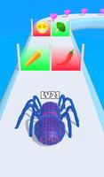 Spider Evolution : Runner Game captura de pantalla 1