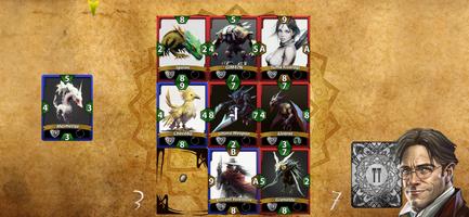Tri-Cards Trading Card Game Affiche