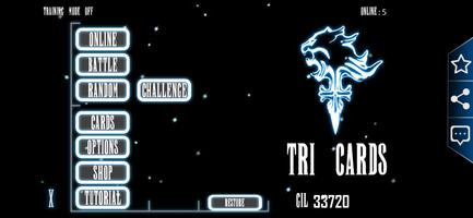 Triple Cards Trading Card Game imagem de tela 1