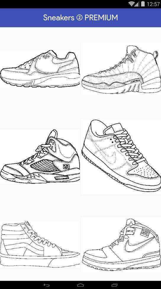 Sneakers Dan Sepatu Buku Mewarnai For Android Apk Download