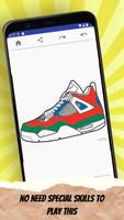 Sneakers Coloring Book скриншот 2
