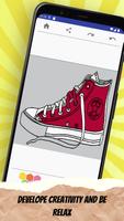 Sneakers Coloring Book скриншот 3