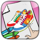 Sneakers Coloring Page 圖標