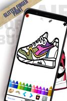 برنامه‌نما Sneakers Coloring Page عکس از صفحه