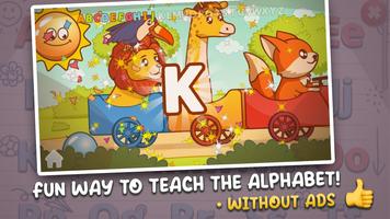 ABC English Alphabet Balloon پوسٹر