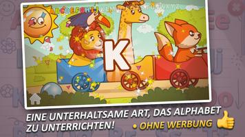 Deutsches Alphabet - Bälle! Plakat