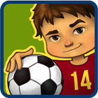 Kids soccer icon