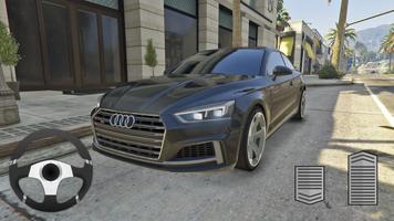 Audi RS5 City Driving Simulato скриншот 3