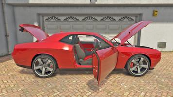 Dodge Challenger Driving Simul скриншот 1