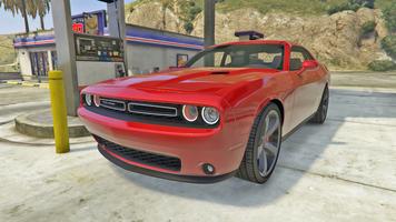 Dodge Challenger Driving Simul скриншот 2