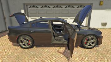Dodge Charger Drive Simulator ảnh chụp màn hình 1