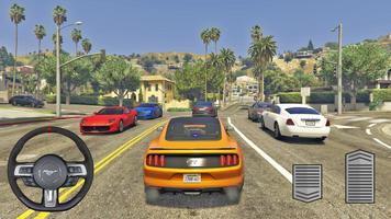 Ford Mustang GT Driving Simula постер