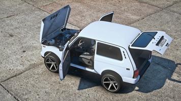 Lada Niva City Driving Simulat 포스터