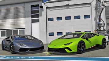 Lamborghini Huracan Spyder Dri постер