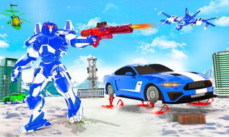 montanha de neve robô de leão. imagem de tela 2