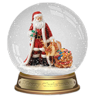 Boule à Neige – Noël Fond d'Écran Animé icône