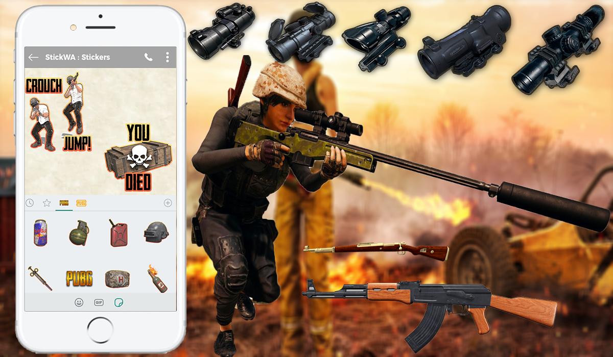 Pubg Stickers For Whatsapp For Android Apk Download