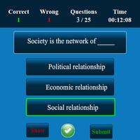 Sociology MCQ Ekran Görüntüsü 3