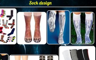 Sock design poster