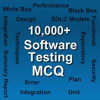 Software Testing MCQ poster