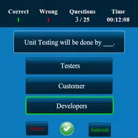 Software Testing MCQ capture d'écran 3