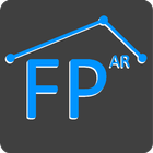 Plattegrond AR | architectuur-icoon